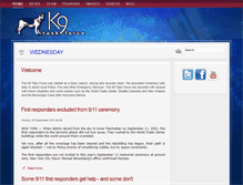 Tablet Screenshot of k9taskforce.com